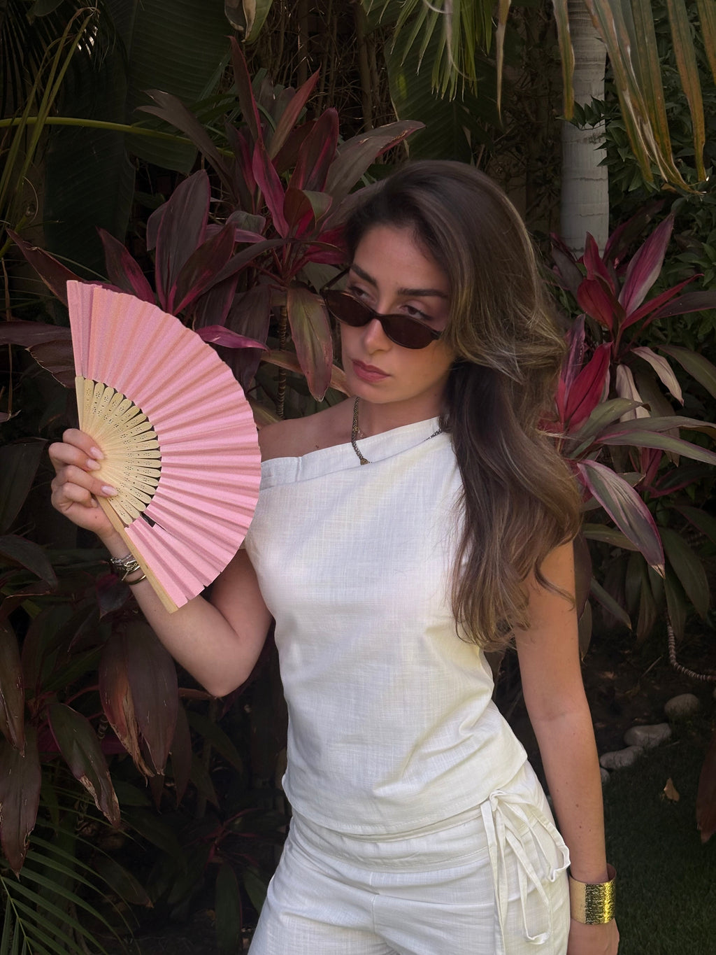 Salt Air Off-Shoulder Top - Ivory