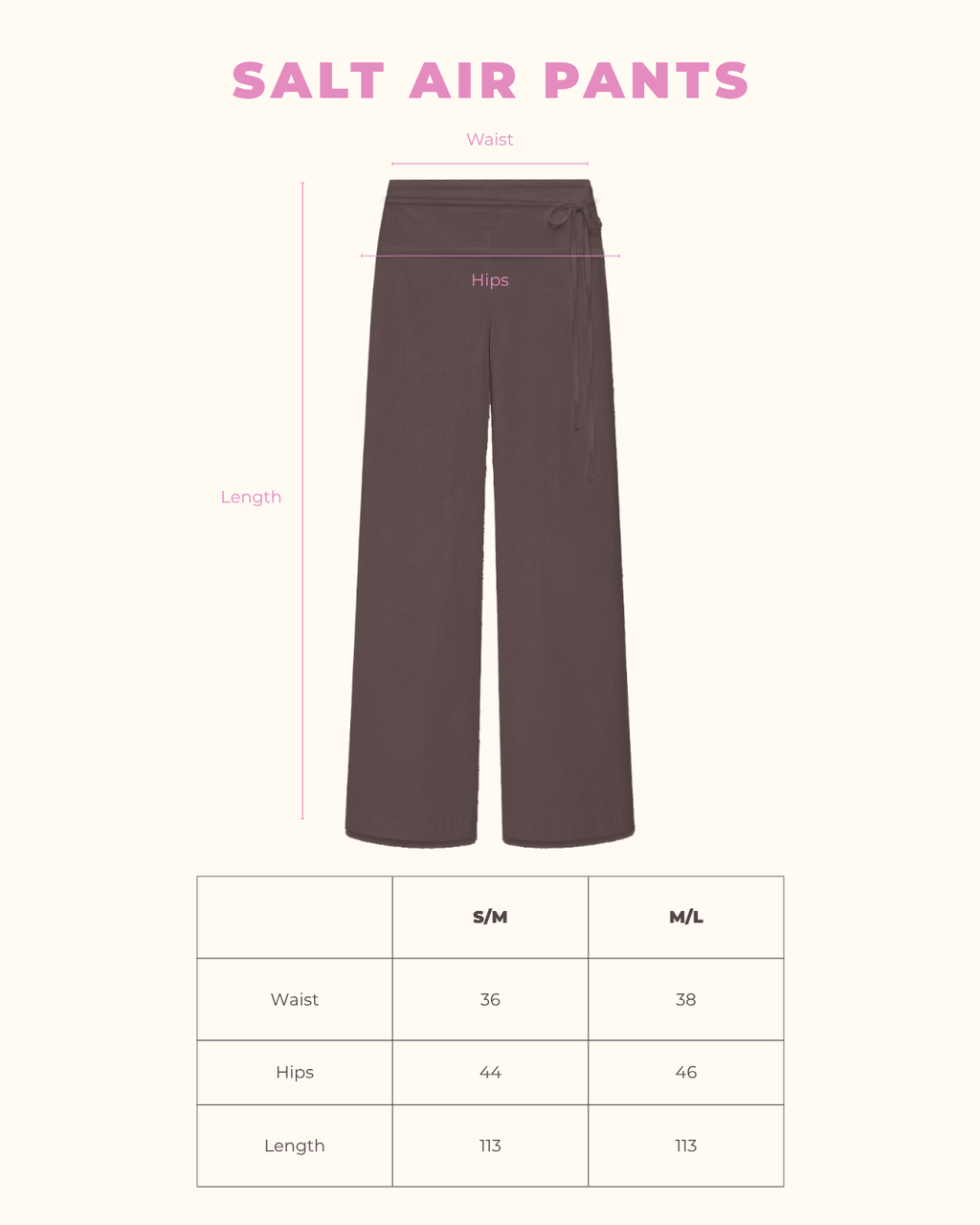 Salt Air Pants - Cocoa