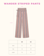 Wander Striped Pants