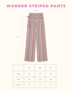 Wander Striped Pants