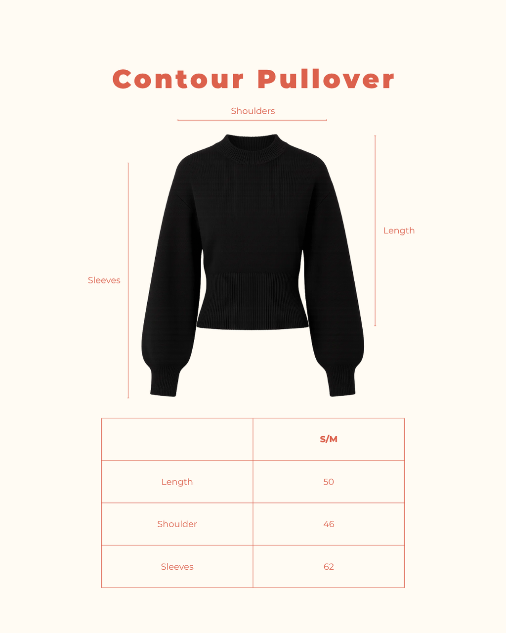 Contour Pullover - Rust Pink