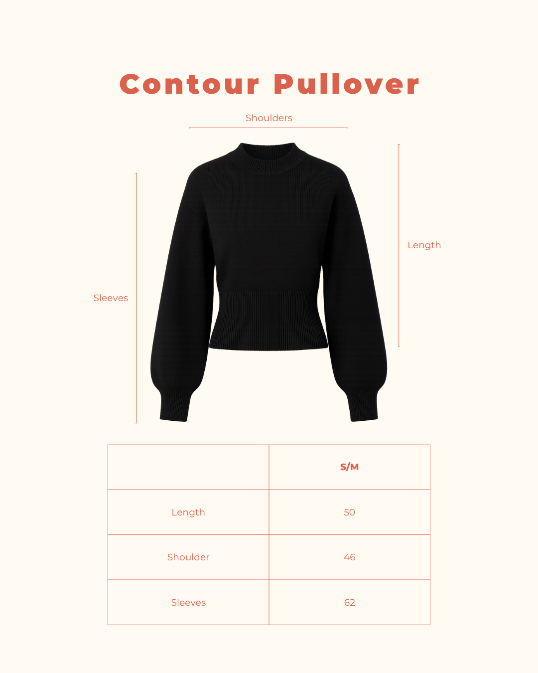 Contour Pullover - Ivory