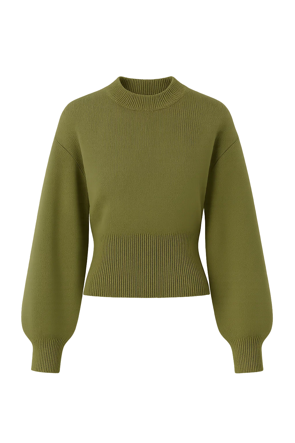 Contour Pullover - Moss