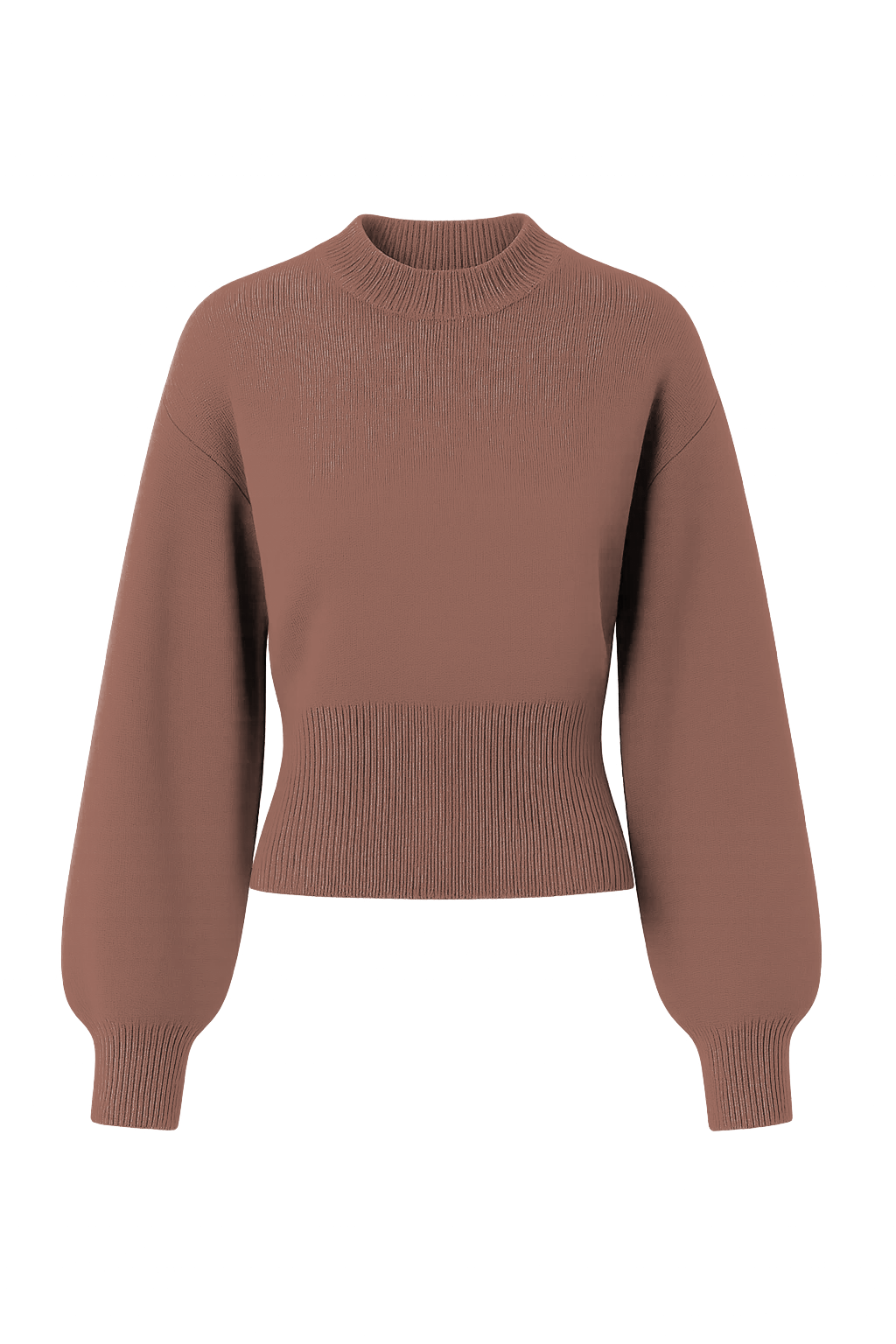 Contour Pullover - Rust Pink