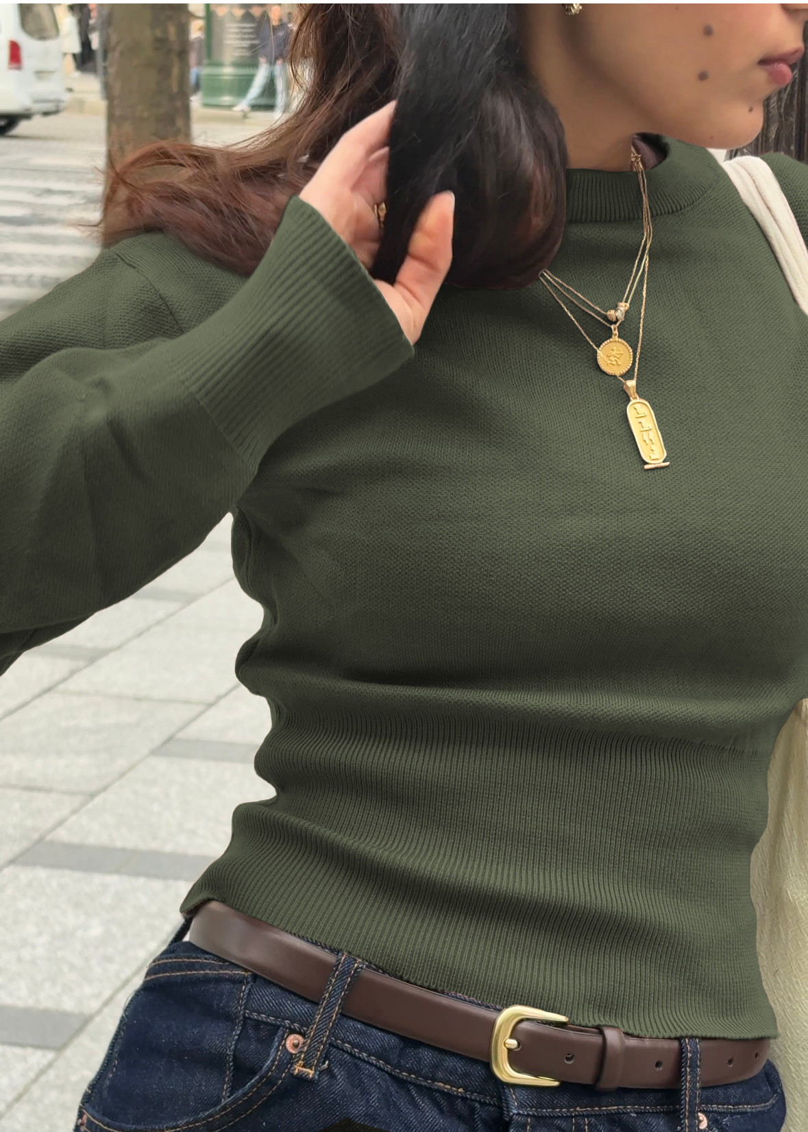 Contour Pullover - EverGreen