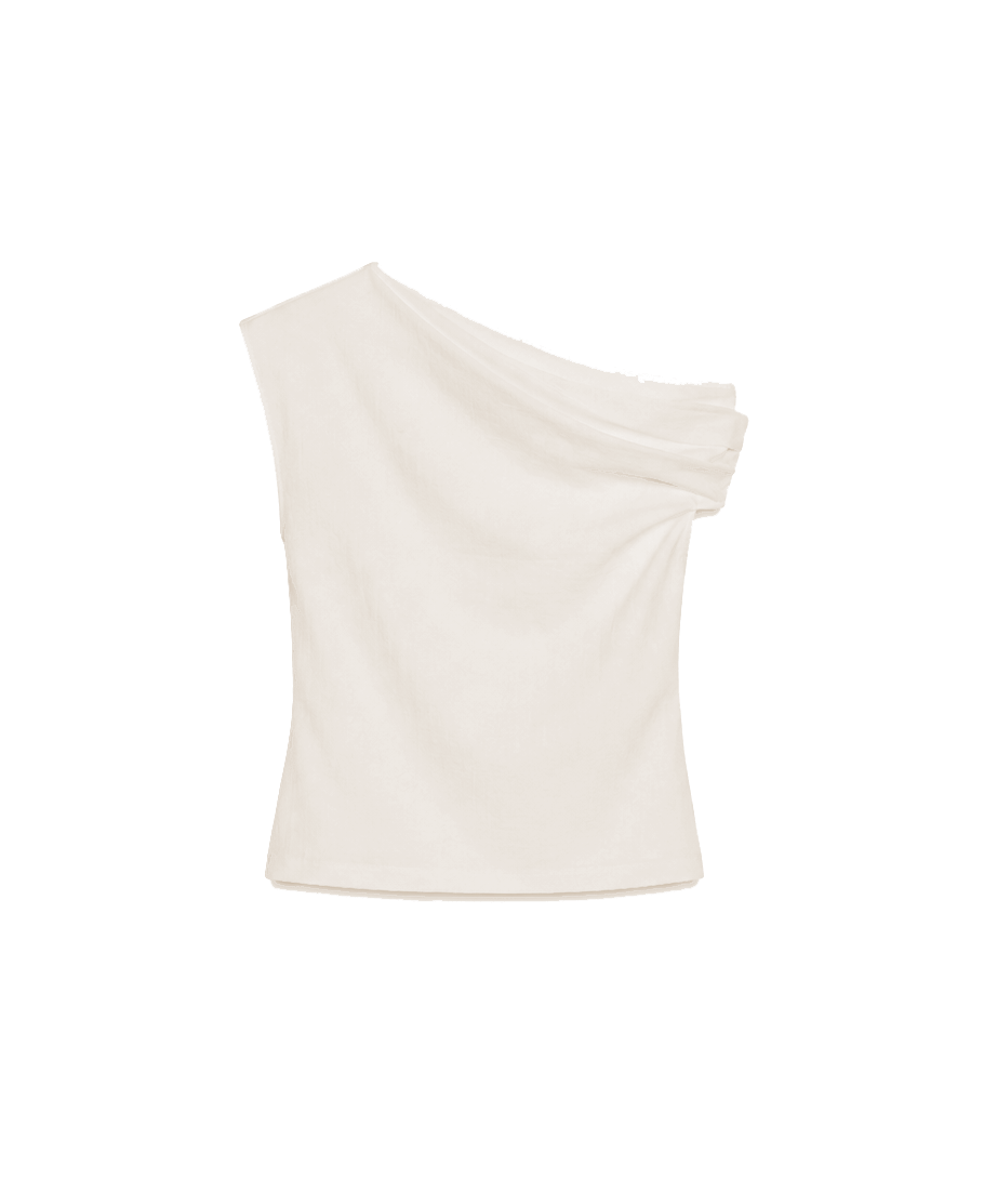 Salt Air Off-Shoulder Top - Ivory