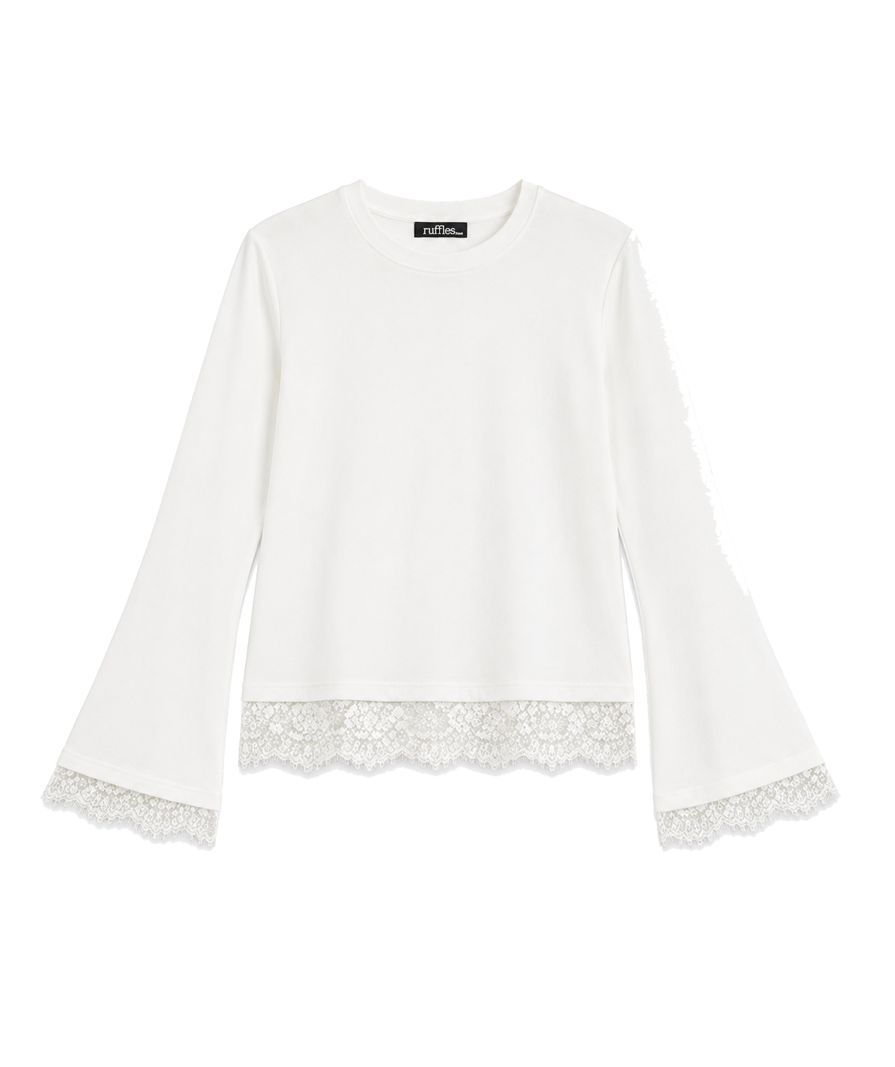 AfterLight Lace Long Sleeves - White